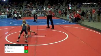 43 lbs Prelims - Sutton Hawley, Enid Youth Wrestling vs Cooper Ross, Ponca City Kids Wrestling