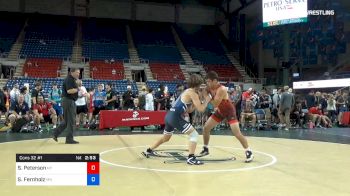 138 lbs Cons 32 #1 - Sean Peterson, New York vs Samuel Fernholz, Minnesota