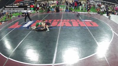70 lbs Champ. Round 3 - Nathan Moore, Idaho vs Rocky Ray Hutchinson, Oregon