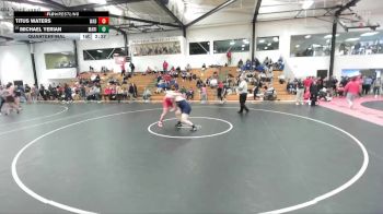 285 lbs Quarterfinal - Michael Yerian, Marian University (IN) vs Titus Waters, Wabash