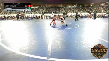 106 lbs Quarterfinal - Caden Bowling, Blackwell Wrestling Club vs Tyton Ray, Prodigy Elite Wrestling