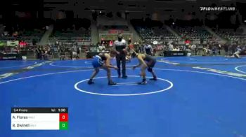 145 lbs Quarterfinal - Ayden Flores, Maize vs Bradee Dwinell, No Nonsense