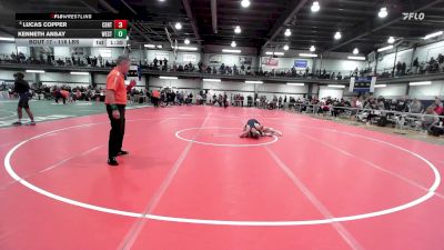 118 lbs Round Of 64 - Lucas Copper, Central Catholic vs Kenneth Ansay, Westbury