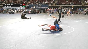 D 3 113 lbs Cons. Semi - Cael Martin, Patrick Taylor - Science/Tech. vs Eli Aguillard, Basile