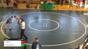 126 lbs Consolation - Liam Mallon, Mt. Hope vs Dominick Passanante, Cumberland