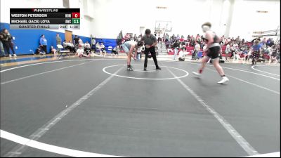 155 lbs Quarterfinal - Briggin Macias, Guymon Wrestling vs Corbin Davis, Lions Wrestling Academy
