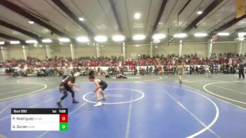 123 lbs Semifinal - Pablito Rodriguez, Alamosa vs Urijah Duran, Duran Elite