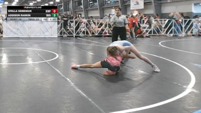 92 lbs Round 3 (12pm Friday) - Addison Rankin, Team VA/USA vs Stella Semeniuk, NCWAY National Team