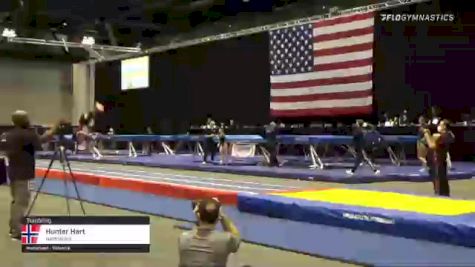 Hunter Hart - Tumbling, Northstars - 2021 USA Gymnastics Championships
