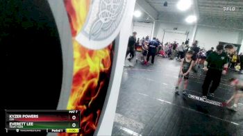 70 lbs Semifinal - Everett Lee, Team Tiger vs Kyzer Powers, C2X