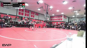 126 lbs Consi Of 16 #2 - Bryar Hensley, Poteau vs Mason Rucker, Kiefer High School