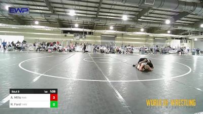 84 lbs Round Of 32 - Americah Mills, Roundtree Wrestling Academy vs Reese Ford, Threestyle Wrestling Of Oklahoma