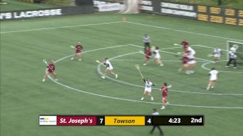 Replay: Saint Joseph's vs Towson | Apr 3 @ 4 PM