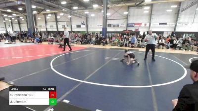 46 lbs Consi Of 4 - Braven Ponciano, Team Aggression vs Jameson Ullom, Crater Mat Club