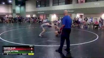 126 lbs Round 4 (16 Team) - Hunter Blair, Ohio Titan Red vs Cooper Kettwiq, SD White