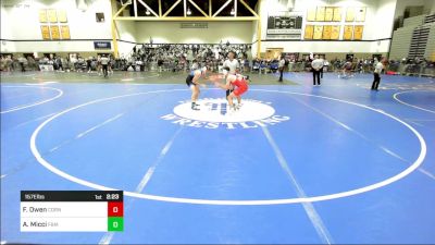 157E lbs Rr Rnd 2 - Finn Owen, Cornell vs Anthony Micci, F&m