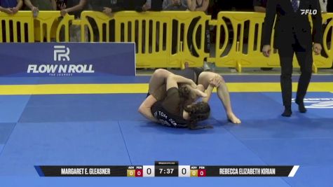 Rebecca Elizabeth Kirian vs Margaret E. Gleasner 2025 Pan IBJJF Jiu-Jitsu No-Gi Championship