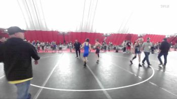 140 lbs Cons. Semi - Dayton Hartmann, B.A.M. Training Center vs Bronko Baer, Team Nazar Training Center