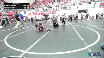 46 lbs Round Of 16 - Wrenley Jackson, Shelton Wrestling Academy vs Brooks Young, Stroud Youth Wrestling Club