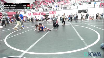 46 lbs Round Of 16 - Wrenley Jackson, Shelton Wrestling Academy vs Brooks Young, Stroud Youth Wrestling Club