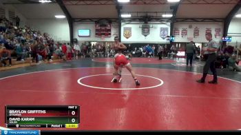 152 lbs Round 2 - Braylon Griffiths, Ottumwa vs David Karam, Solon