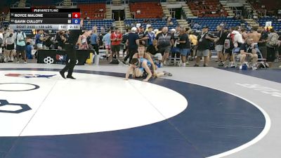 138 lbs Cons. Sub-rd Of 32 - Royce Malone, Indiana vs Gavin Culloty, Michigan