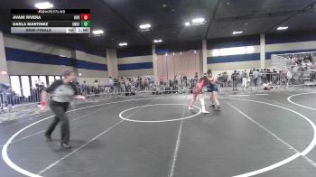 116 lbs Semifinal - Avani Rivera, Viper Wrestling vs Darla Martinez, Gwc/ Tigers