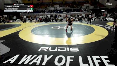 144 lbs Final - Charlie Desena, Lake Highland Prep vs Mathew Dimen, Wyoming Seminary