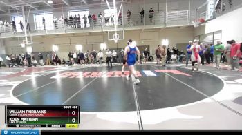 220 lbs Champ. Round 2 - William Fairbanks, Coeur D`Alene High School vs Koen Mattern, Lake Stevens