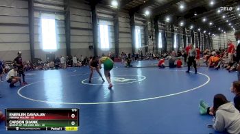 170 lbs Quarters - Carson Shank, Queens Of The Corn Red vs Enerlen Davvajav, Virginia Killers