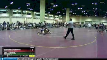 113 lbs Round 4 (10 Team) - Ian Longenberger, Bubbletown Mat Club vs Logan Bickel, Cascade HS