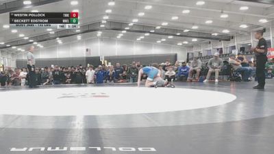 132 lbs 1st Place Match - Westin Pollock, Threestyle vs Beckett Edstrom, MN Elite