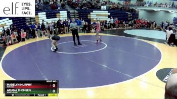 100 lbs. Cons. Round 2 - Madelyn Murphy, Roxana vs Ariana Thomsen, North Point