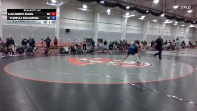 103 lbs 3rd Place Match - Alexandria Evans, Rio Grande vs Isabella Bocanegra, Providence