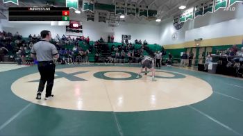 150 lbs Quarterfinal - Caleb Wyman, Hickory vs Cecil Miller, First Colonial