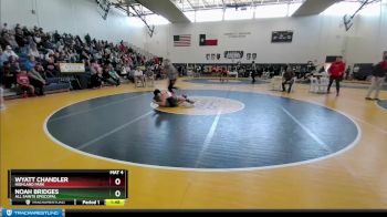 140 lbs Cons. Round 3 - Noah Bridges, All Saints Episcopal vs Wyatt Chandler, Highland Park