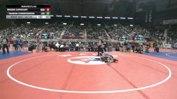 3A-138 lbs Cons. Semi - Mason Christenson, Lovell vs Riggin Cathcart, Burns/Pine Bluffs