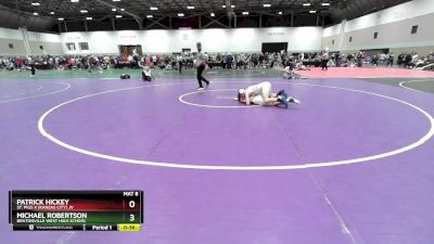 106 lbs Cons. Round 2 - Michael Robertson, Bentonville West High School vs Patrick Hickey, St. Pius X (Kansas City) JV