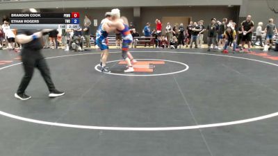 215 lbs 3rd Place Match - Brandon Cook, Peninsula Wrestling vs Ethan Rogers, Toro World Club