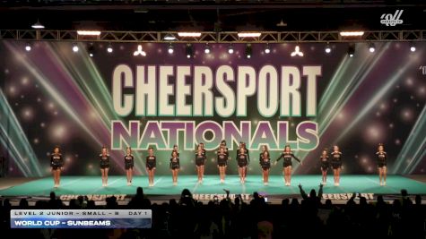 World Cup - Sunbeams [2026 L2 Junior - Small - B Day 1] 2026 CHEERSPORT National All Star Cheerleading Championship