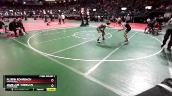 122 lbs Cons. Round 3 - Brayden Parrigan, Unattached vs Austin Rohrbach, Unattached