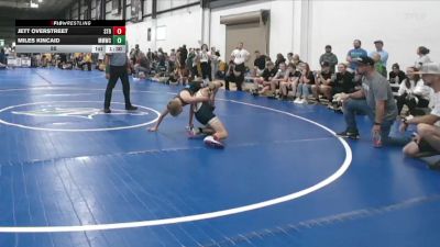 85 lbs Round 4 (6 Team) - Jett Overstreet, STAUNTON REAPER vs Miles Kincaid, MIDLOTHIAN MINERS WRESTLING CLUB