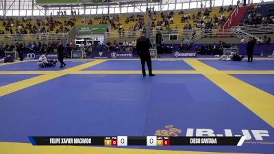 Diego Santana vs Felipe Xavier Machado 2025 Brasileiro Jiu-Jitsu IBJJF