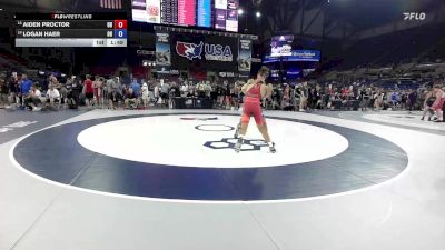 165 lbs Cons. Rd Of 32 - Aiden Proctor, OH vs Logan Haer, OH