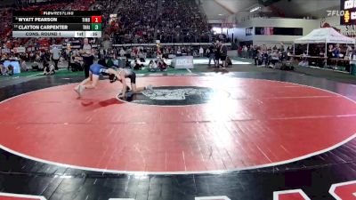 6A 120 lbs Cons. Round 1 - Clayton Carpenter, Thunder Ridge vs Wyatt Pearson, Timberline