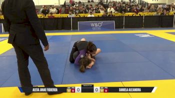 Daniela Alejandra Casanueva vs ALEXA JANAE FIGUEROA 2025 World IBJJF Jiu-Jitsu No-Gi Championship