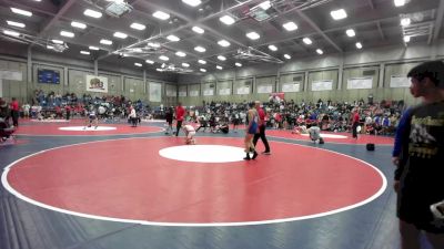 106 lbs Consi Of 16 #1 - Nathan Myers, Kerman vs James Boysen, Linden