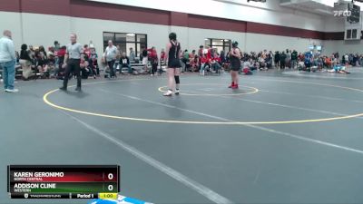 130z Semifinal - Karen Geronimo, North Central vs Addison Cline, Western