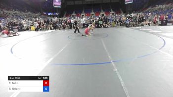 100 lbs Rnd Of 16 - Case Bell, Indiana vs Ben Ziola, Nebraska