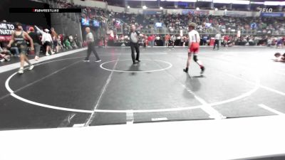 110 lbs Consi Of 8 #1 - Owen Lehman, Marksmen Wrestling Club vs John Teufel, Derby Wrestling Club